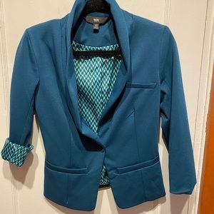 Blue/green blazer